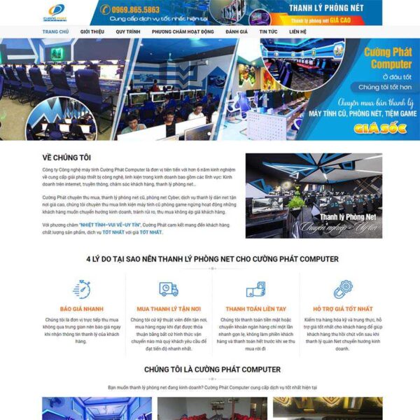 Website thu mua, thanh lý đồ cũ 03