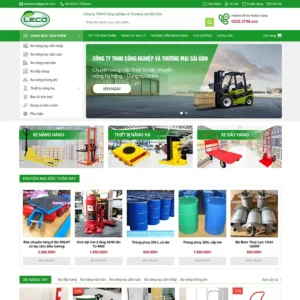 Website thiết bị vận chuyển nâng hạ hàng