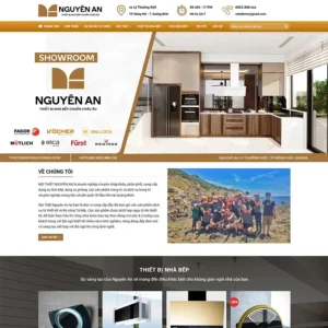 Website thiết bị nhà bếp