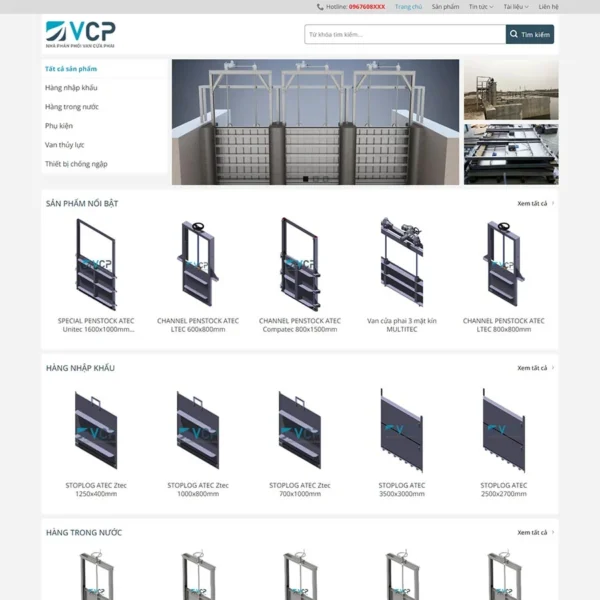 Website thiết bị công nghệp 02