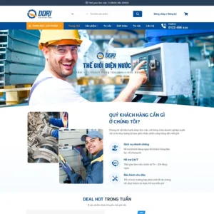 Website thiết bị điện nước