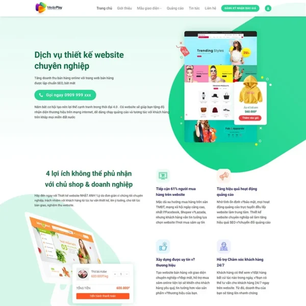 Website công ty thiết kế website 07