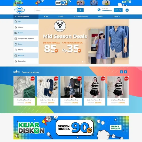 Website thời trang 10