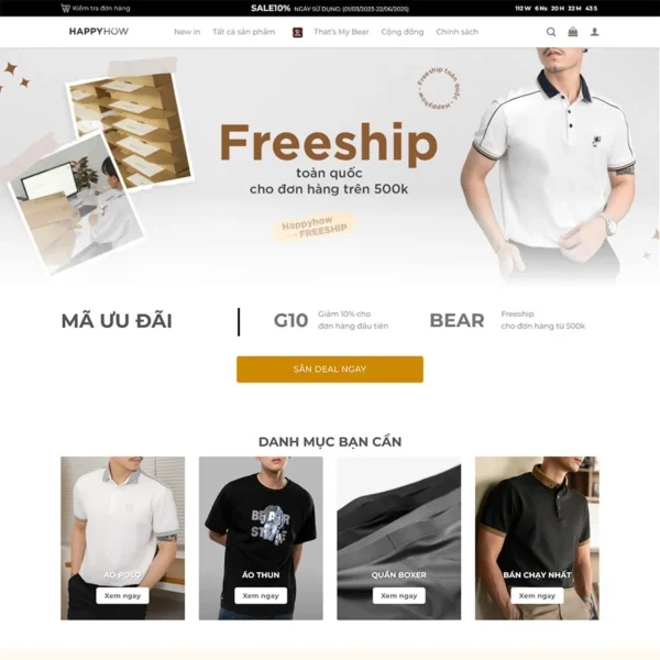 Website thời trang 13