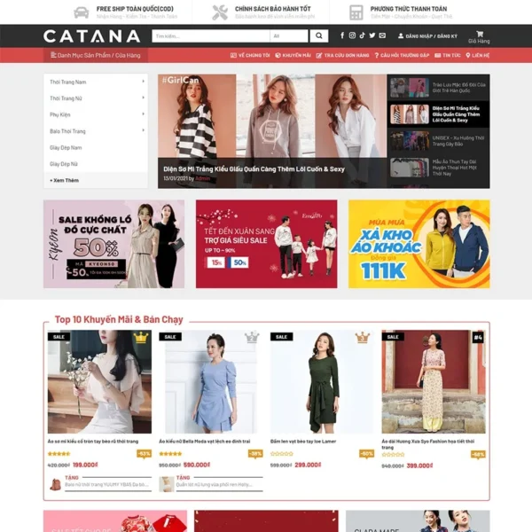 Website thời trang 14