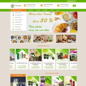 Website thực phẩm chức năng 10
