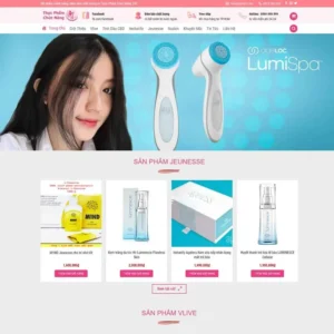 Website Mỹ phẩm, Làm đẹp