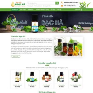 Website thực phẩm chức năng 22