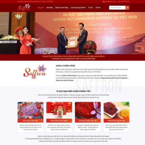 Website thực phẩm chức năng 06