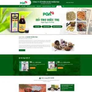 Website bán dược phẩm, thuốc nam