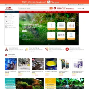 Website thủy sinh, cá cảnh