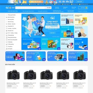 Website bán hàng giống tiki