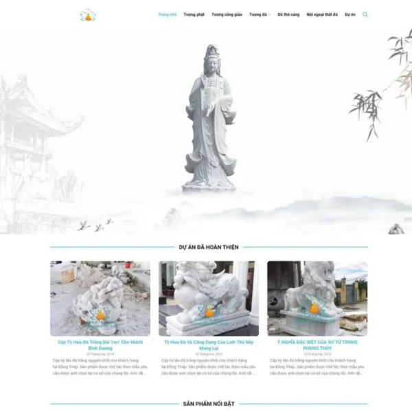 Website tượng phật, điêu khắc
