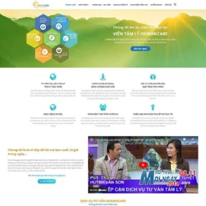 Website dịch vụ tư vấn tâm lý