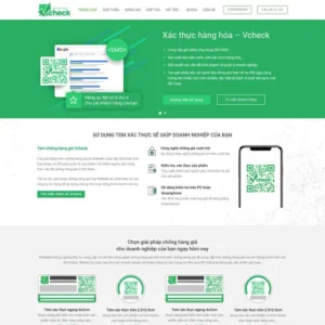 Website giới thiệu tem chống hàng giả