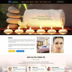 Website nha khoa, thẩm mỹ viện 02