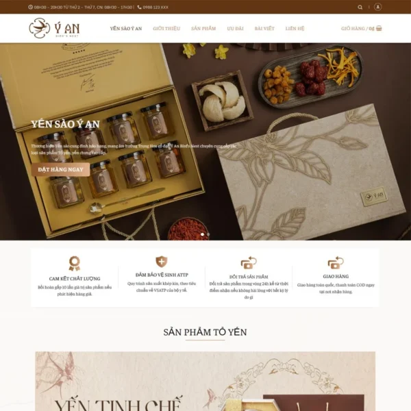 Website yến sào 03