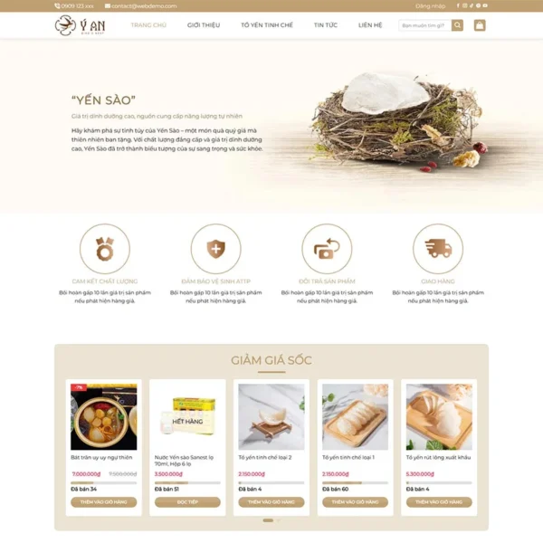 Website yến sào 04