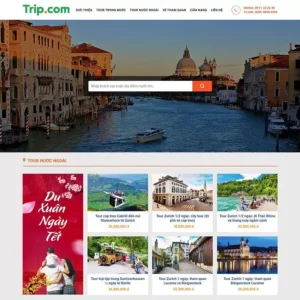Website bán tour du lịch 10