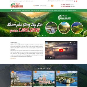 Website du lịch 13