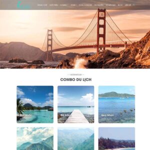 Website du lịch 14