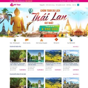 Website du lịch 15