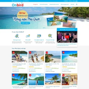 Website du lịch 20