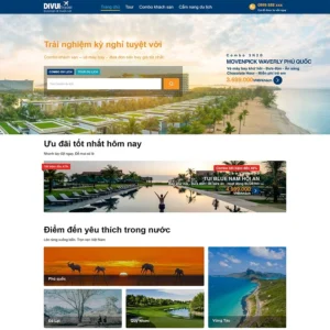 Website du lịch 22