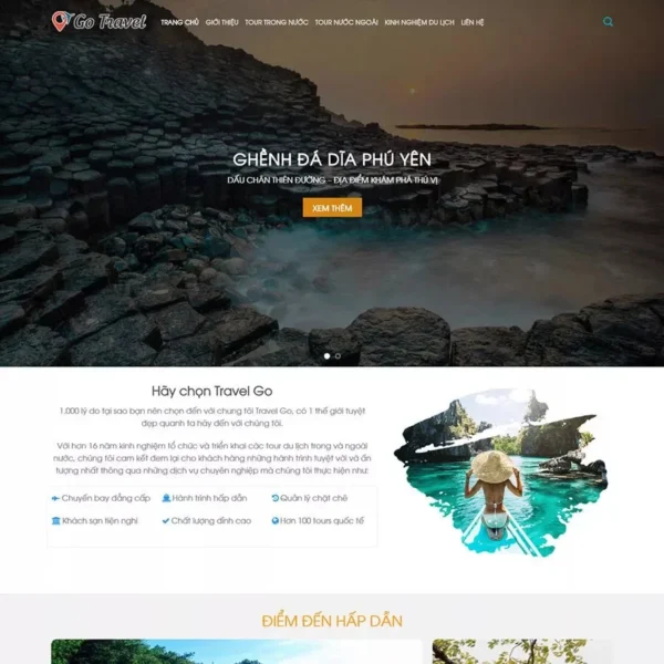 Website du lịch 04
