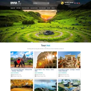 Website du lịch 05