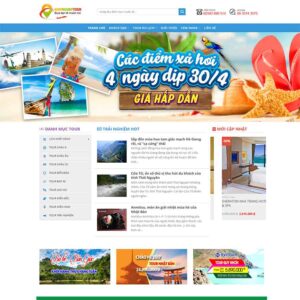 Website du lịch 06