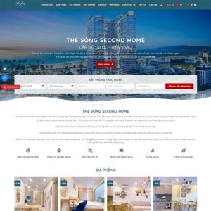 Website giới thiệu homestay