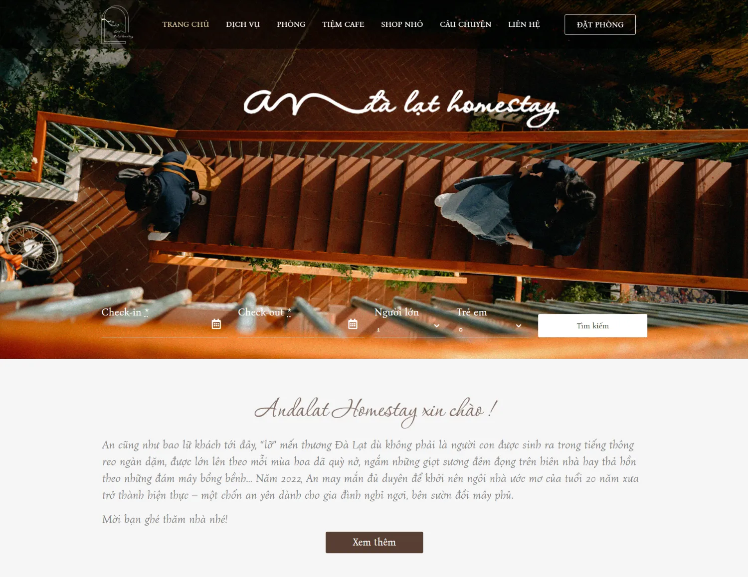 Thiết kế website khách sạn: Giải pháp tăng doanh thu trong thời đại số 3 Thiết kế website homestay ấn tượng