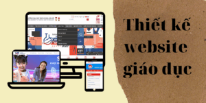 thiết kế website giáo dục