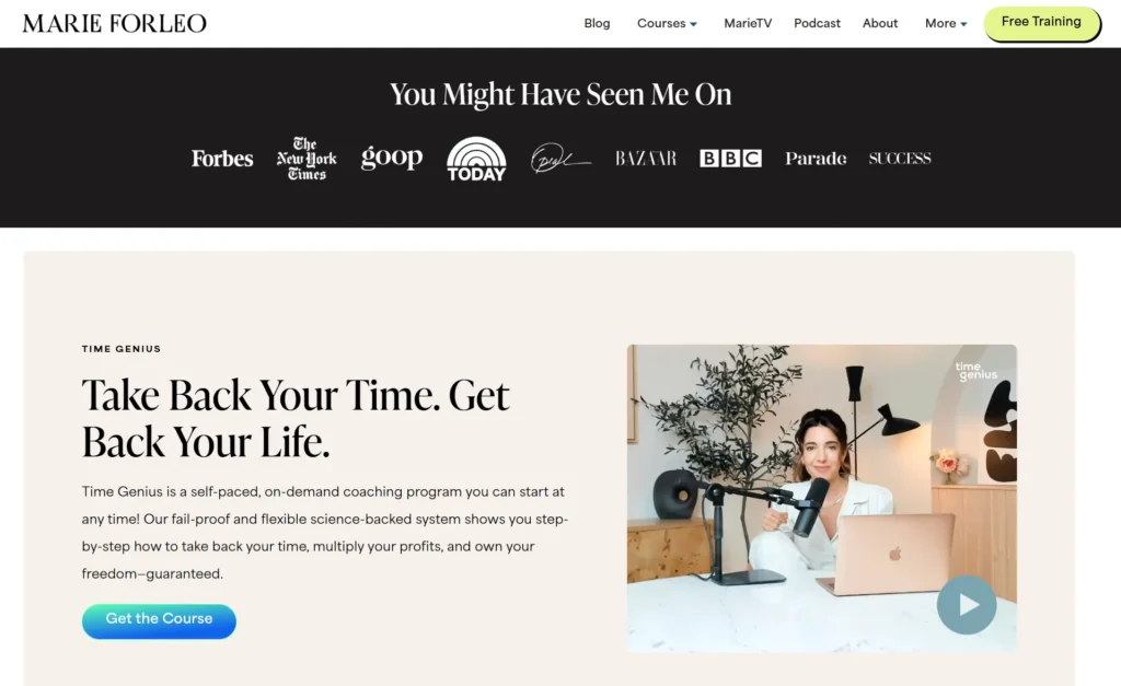Thiết kế website cá nhân chuyên nghiệp và ấn tượng 3 Thiết kế website cá nhân cho solopreneur