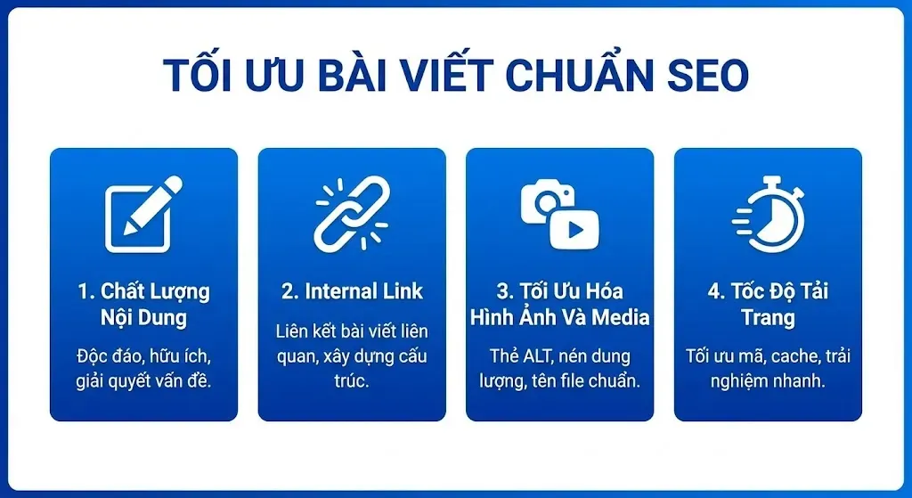 tối ưu bài viết chuẩn seo