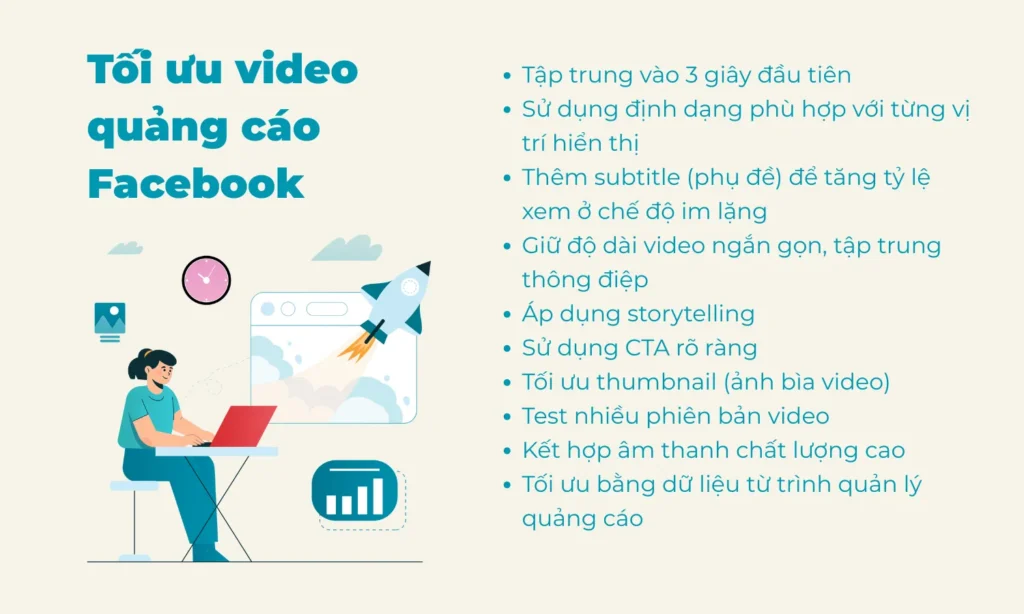 video chạy quảng cáo facebook